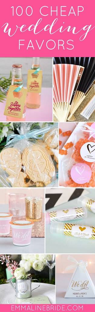 cheap wedding favors round-up