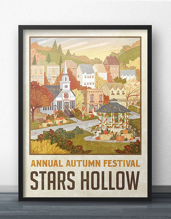 autumn-festival-stars-hollow-poster