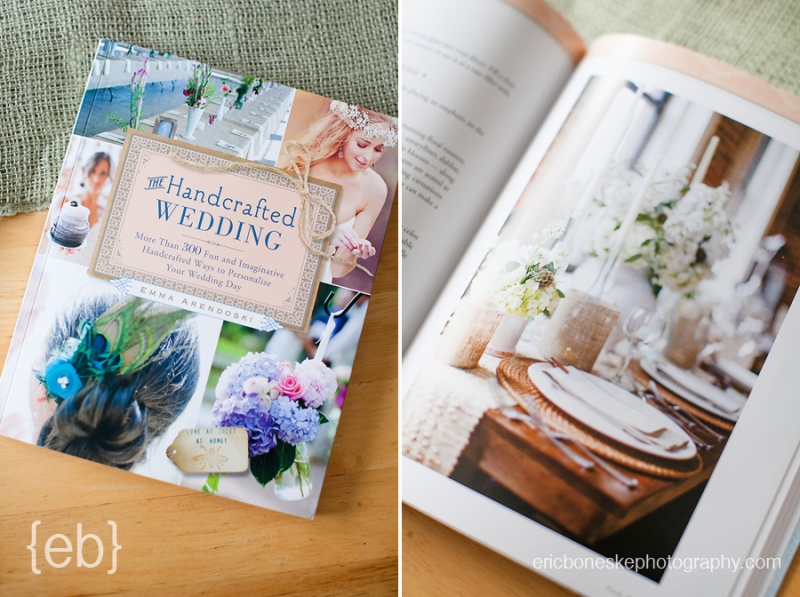 the handcrafted wedding book